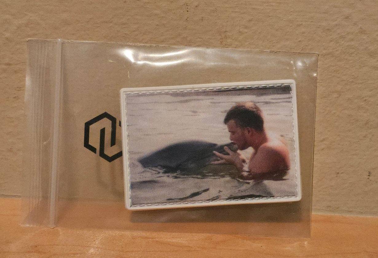 Shot Show 2026 SAVIOR Dolphin kissing Tactical Morale Patch
