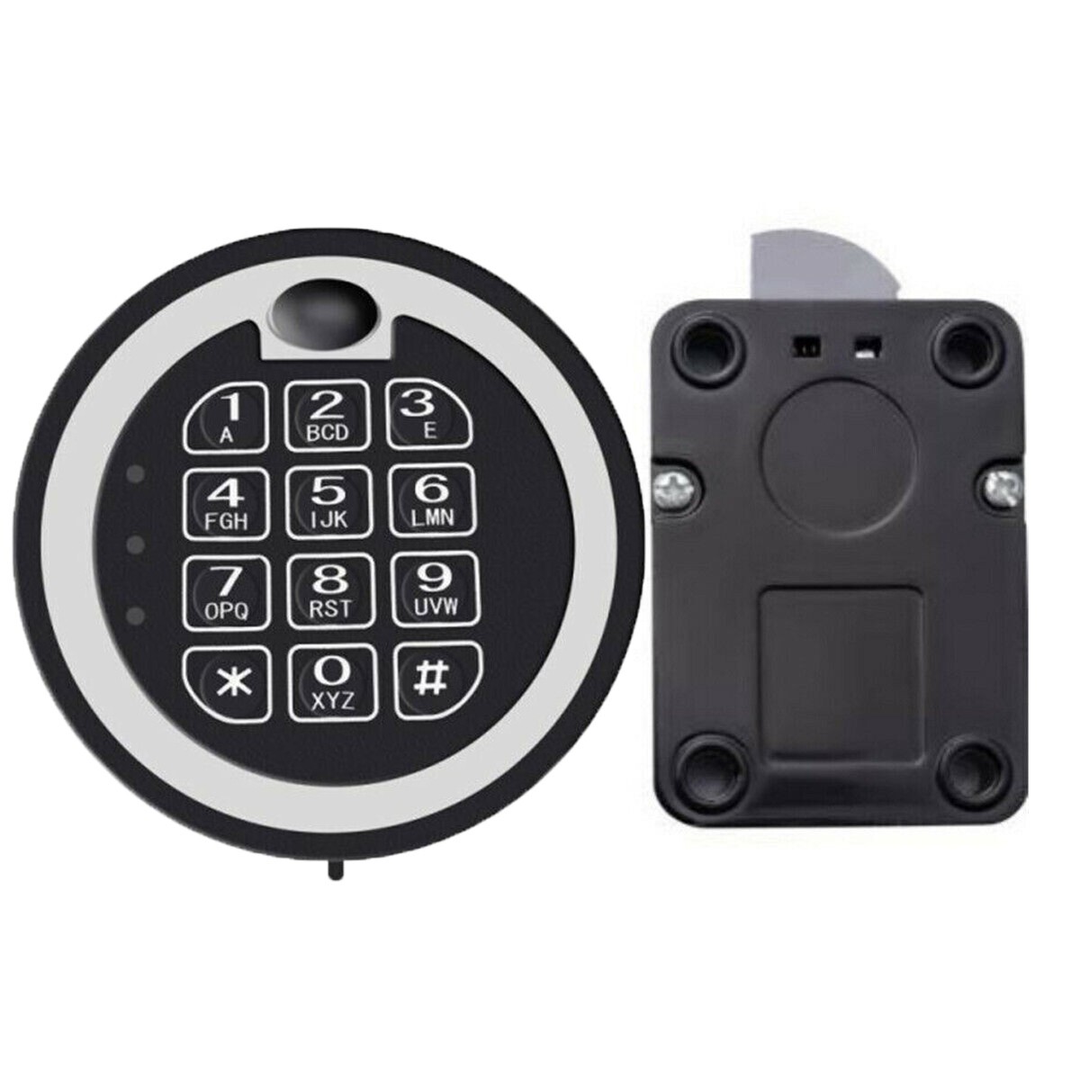 Replace Mesa MSL 500 Safe Lock/Black Keypad Electronic Safe Lock With Swing Bolt