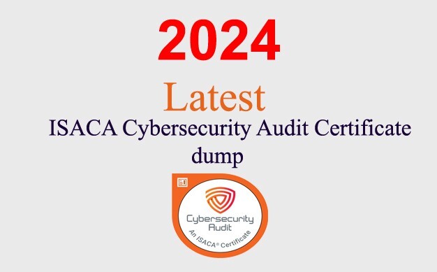 ISACA Cybersecurity Audit Certificate Q&A GUARANTEED (1 month update)