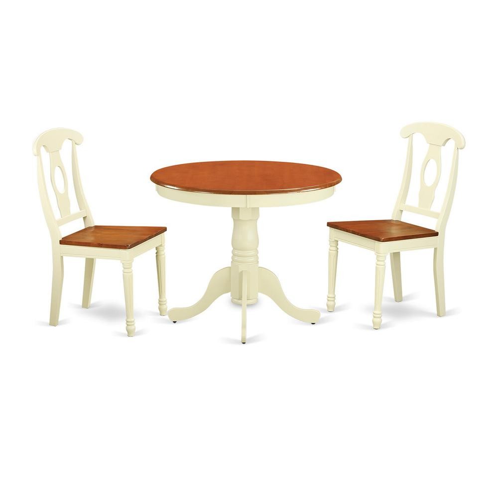3  PcKitchen  nook  Dining  set  for  2-Dinette  Table  and  2  Kitchen ...