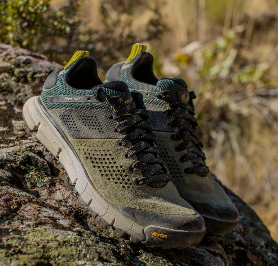 SALE!! Danner Trail 2650 Men's Oil Green/Jet Black Medium Sneakers