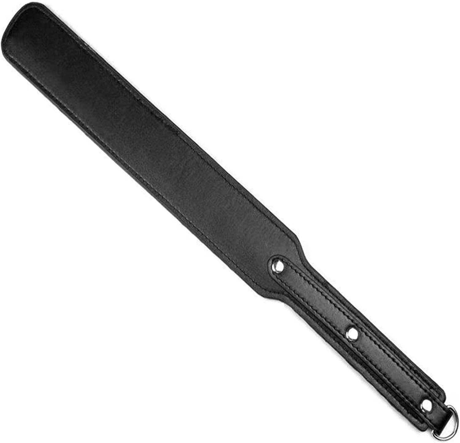 14 inch Faux Leather Paddle,Riding Crop Horse Training Stainless Steel Handle