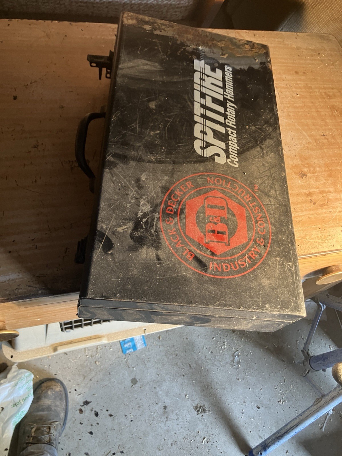 Electric Hammer Drill with Case and Accessories