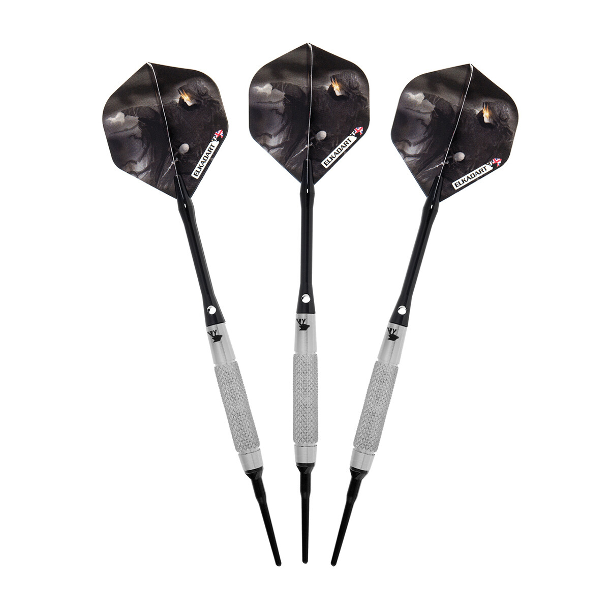 Wizard 80% Tungsten Knurled & Ringed Soft Tip Darts 18 Gm