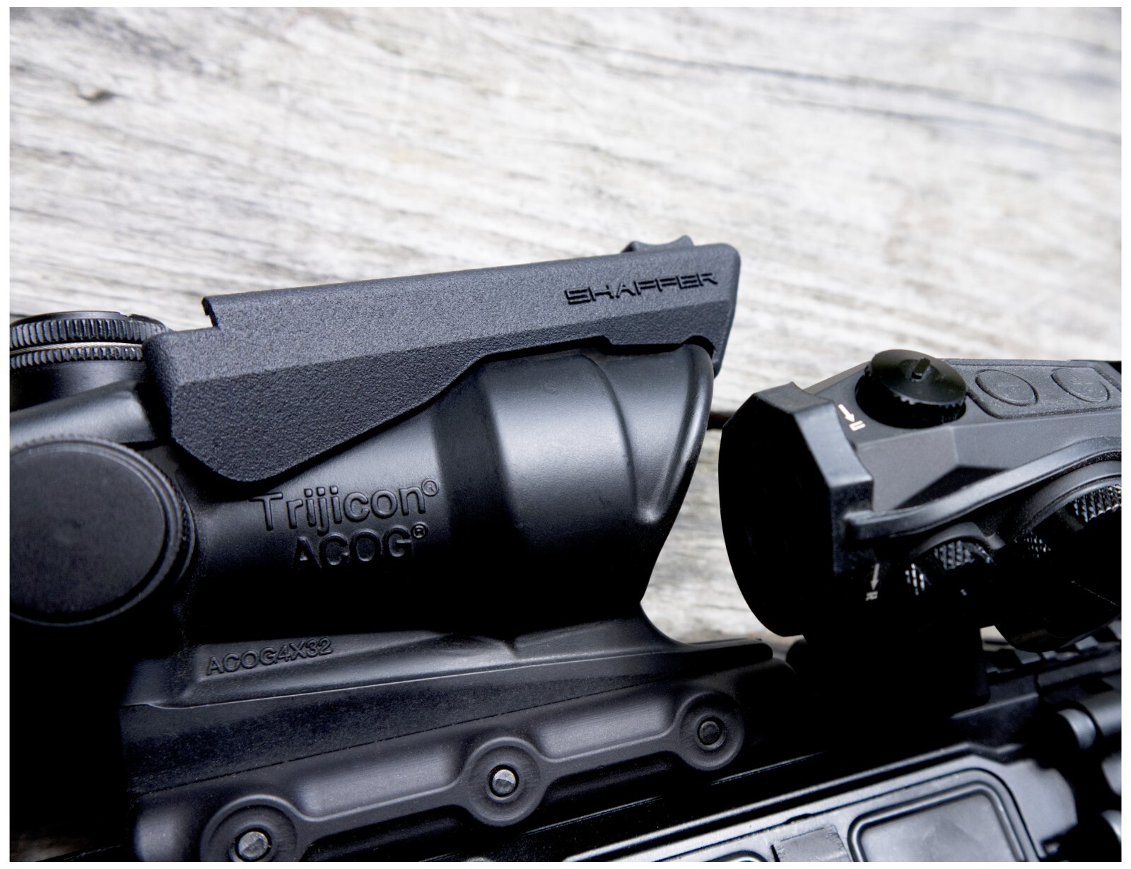 TA31 Acog 4x32 Fiber Optic Cover by Shaffer Machining, Made in USA
