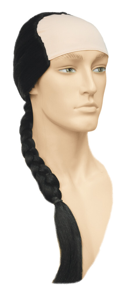 Chinese Man Bargain Black - Lacey Wigs
