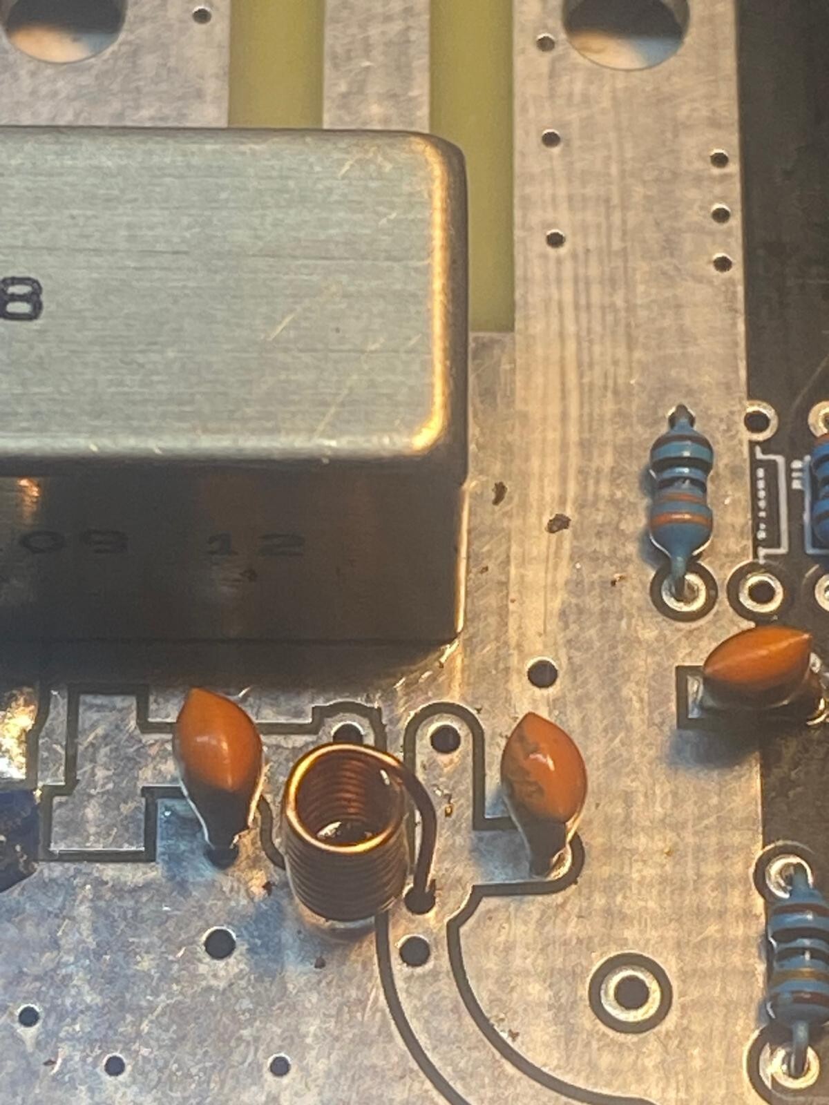 MI MARCONI 2955A to 2955R optional kit experiment board