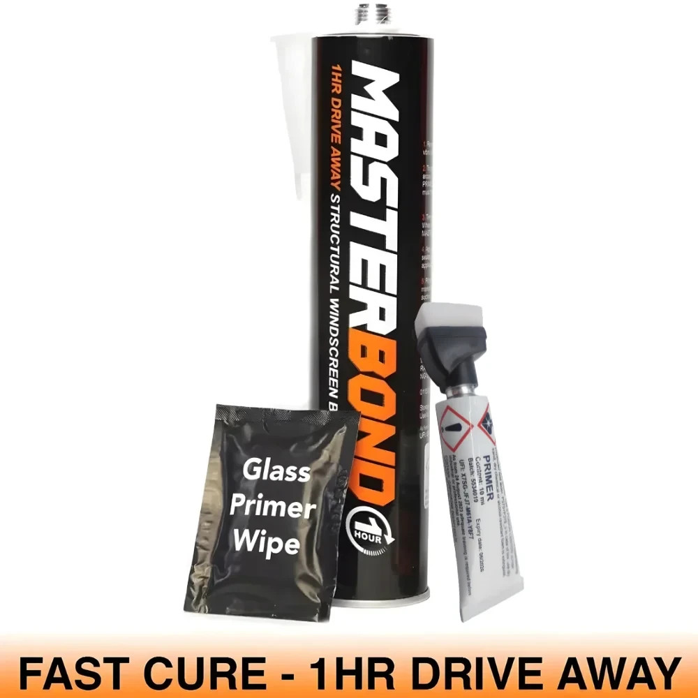 Glass Windscreen Adhesive Bonding Kit Car Van Bus Lorry Fit Screen Glue Set