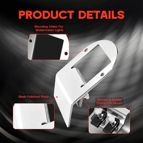 Watermelon Under Glow Frame Bracket Stainless Steel Watermelon Light Brackets