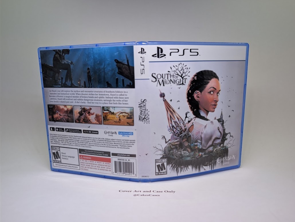 South of Midnight - PS5 Empty Case Replacement (No Game)