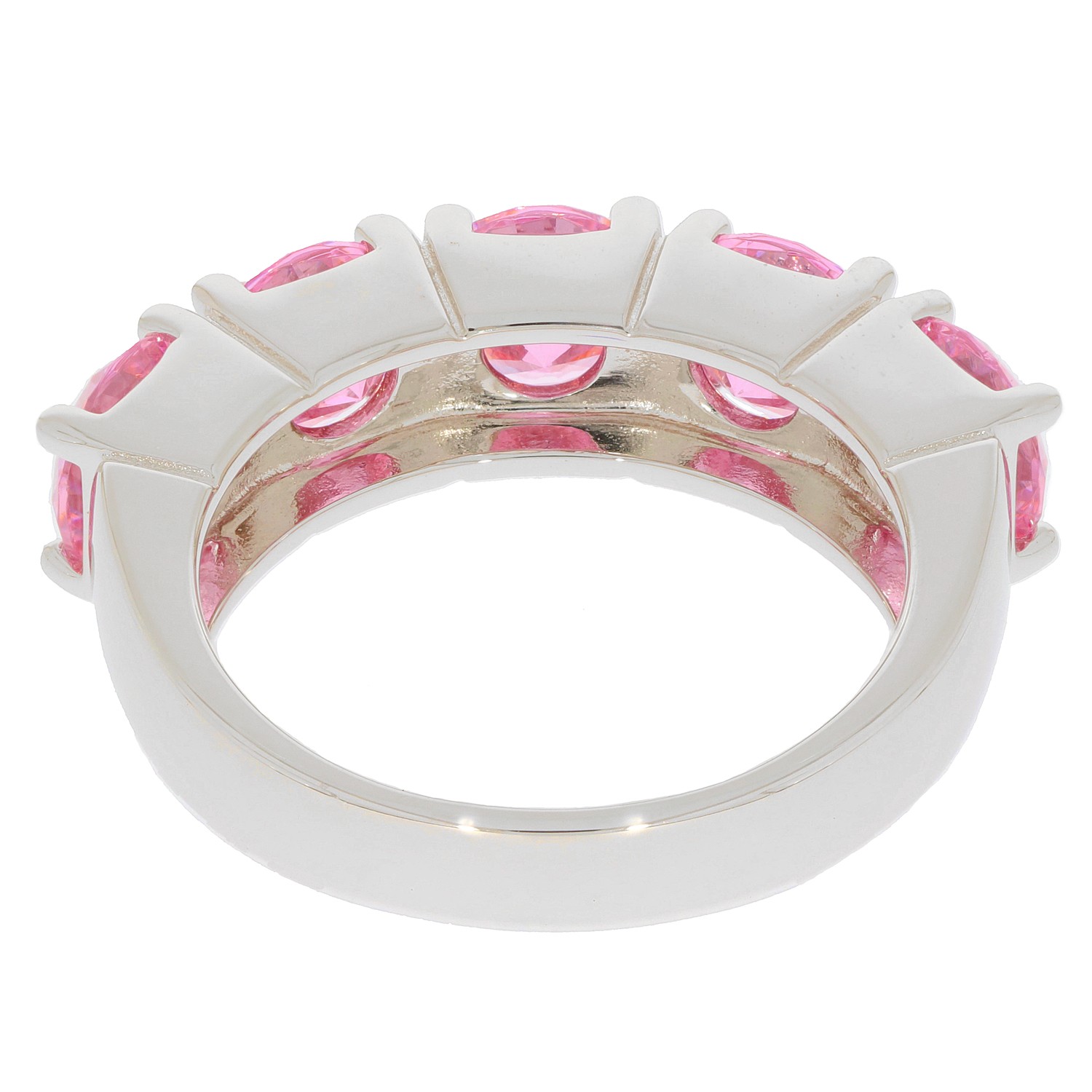 Sterling Silver Semi Mount Ring Setting Round RD 6X6mm Multi Stone