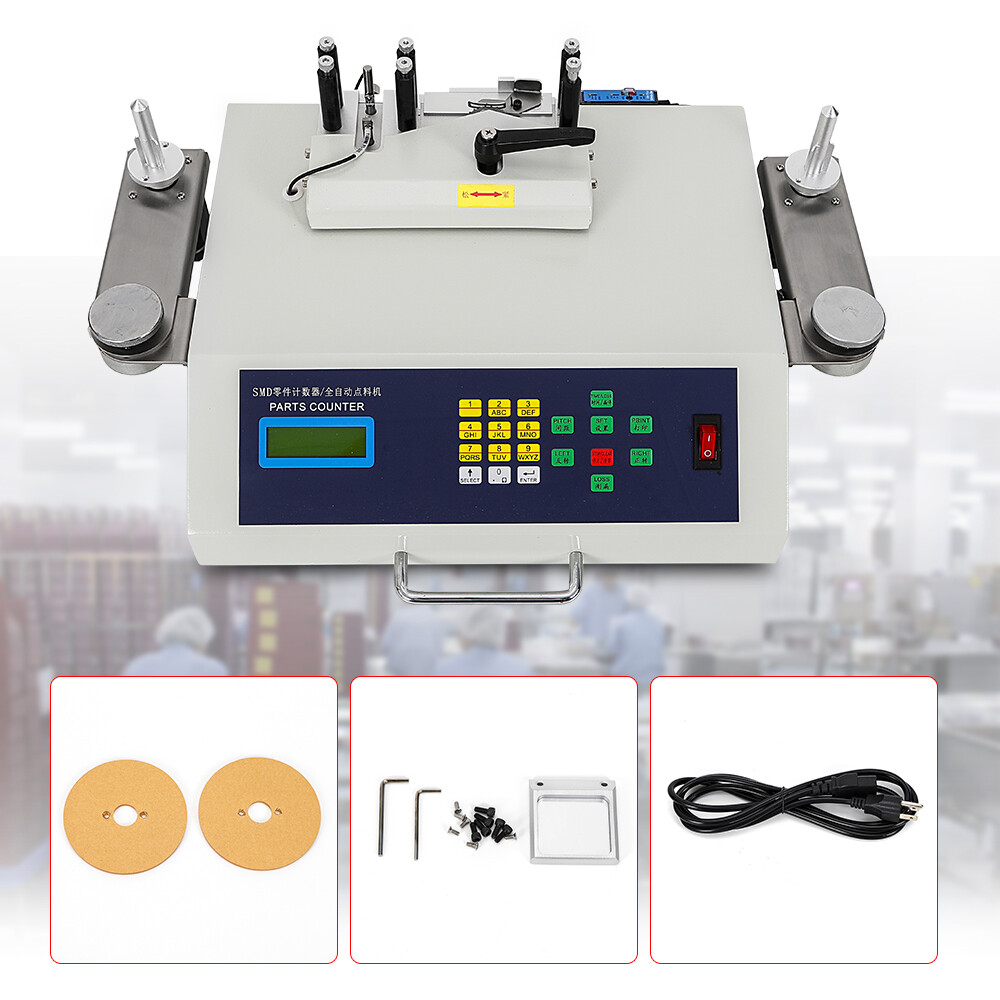 110V 25W Automatic SMT/SMD Parts Counter Components Counting Machine LCD Display