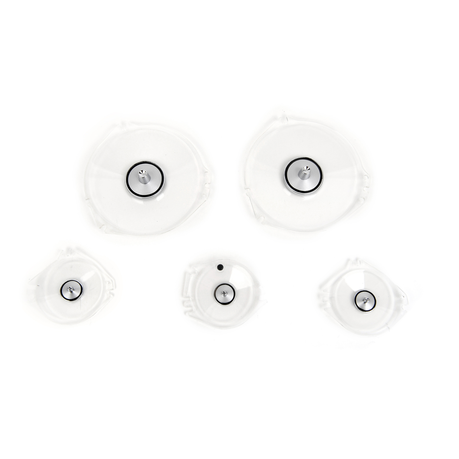 Instrument Bezel Lens Set w/o Tach 1967-1968 Mustang