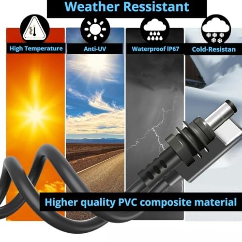 Golured 16.4ft USB-C to DC Power Cable for Starlink Mini - 100W Compatible