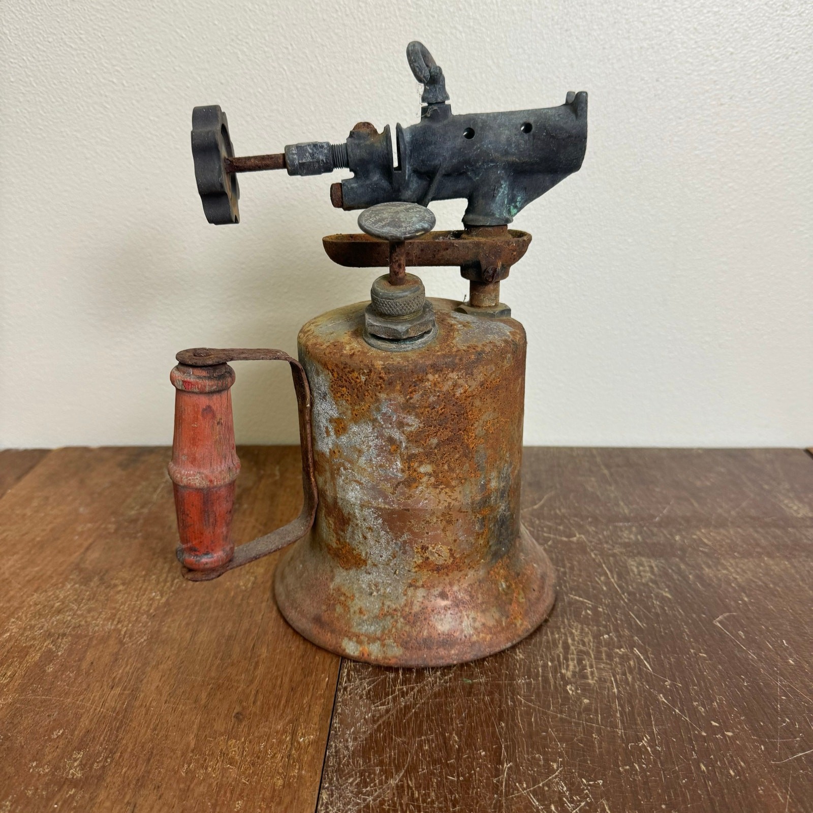 Vintage Turner Brass Works Blowtorch Antique Industrial Gas Torch Sycamore IL