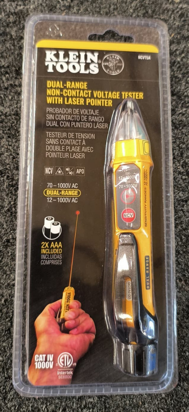 Klein Tools NCVT5A Voltage/Continuity Tester - New , N1