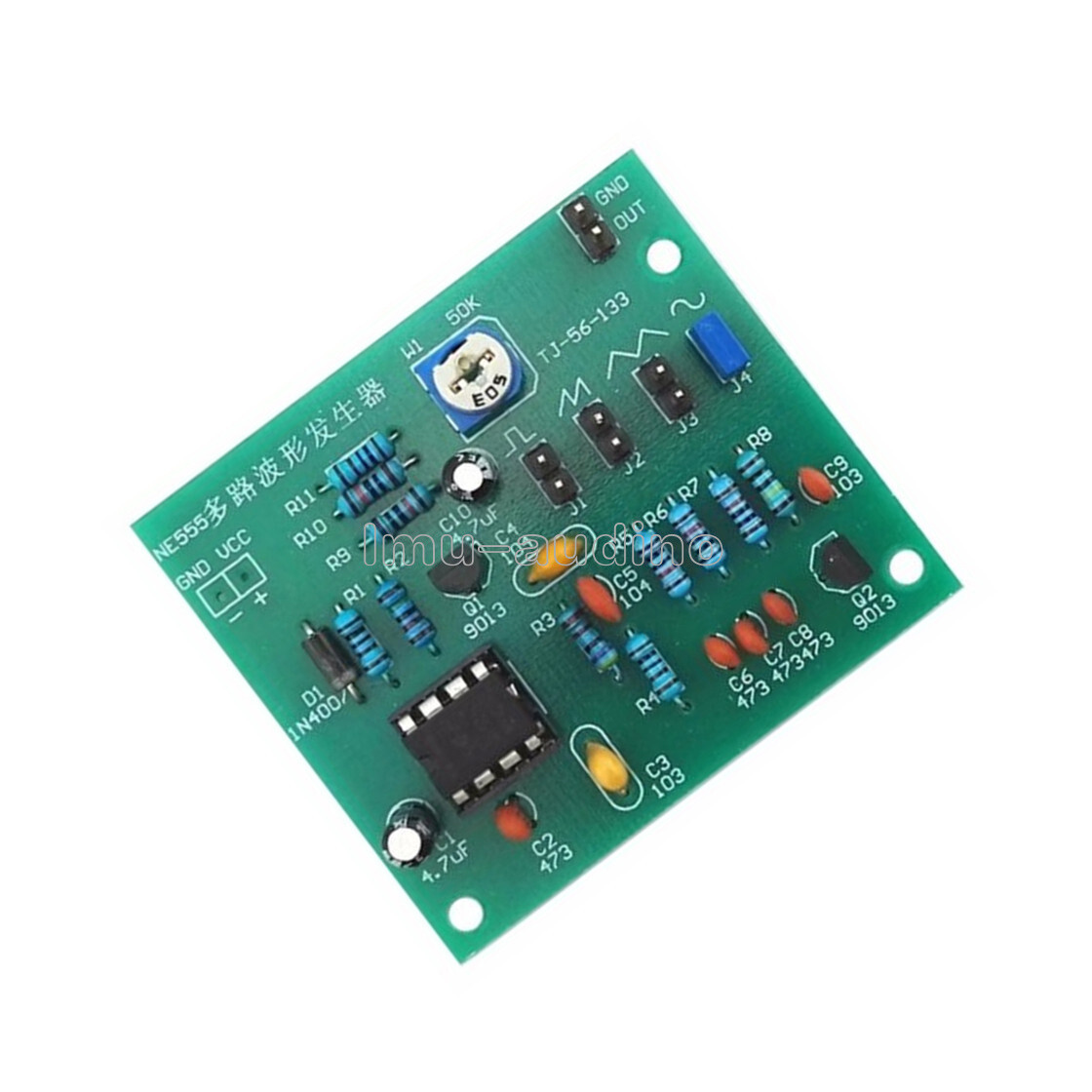 DIY Kits MultiChannel NE555 Waveform Generator Module Sine Triangle Square Wave
