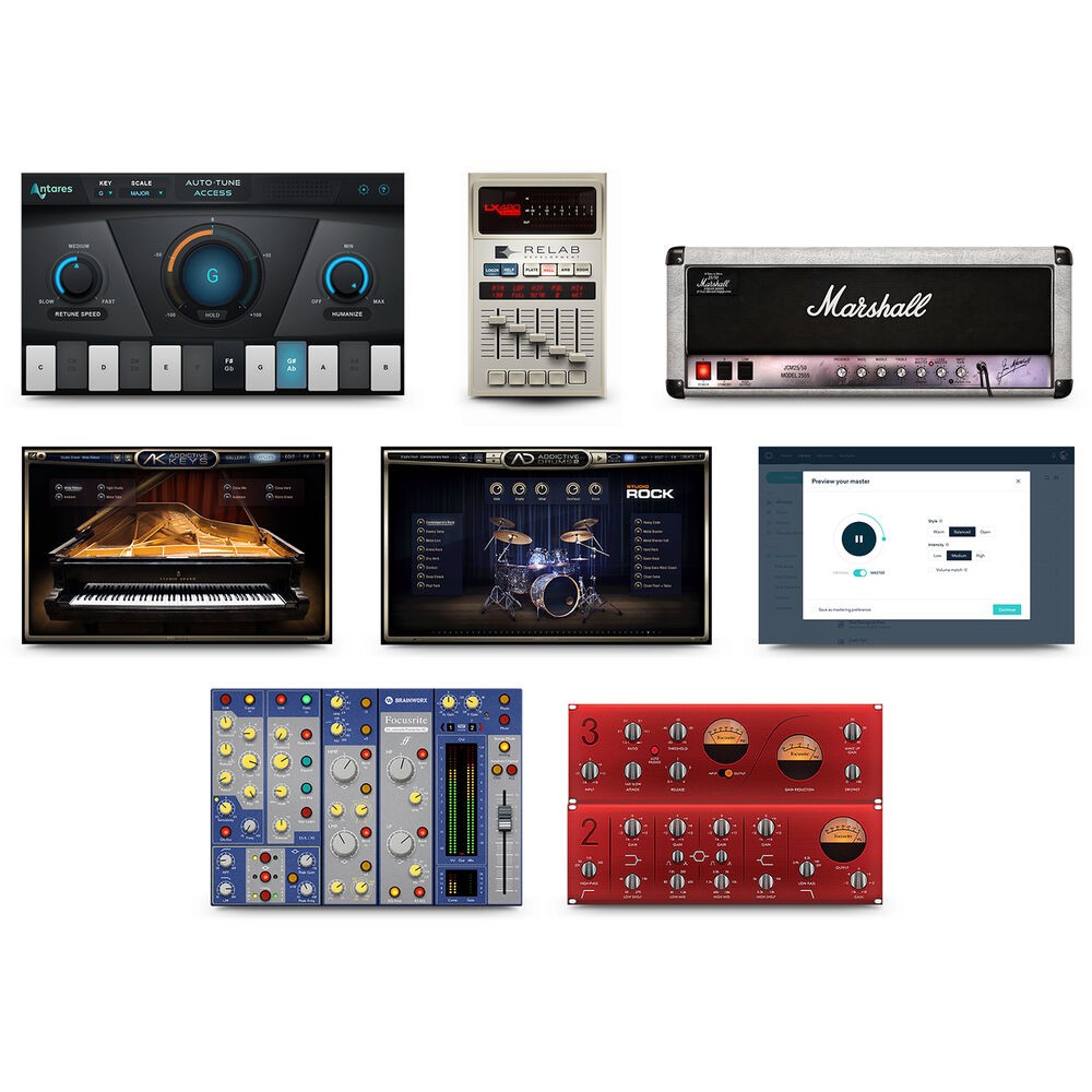Focusrite Clarett Plus 8Pre USB-C Audio Interface w/ MIDI & XLR Cables