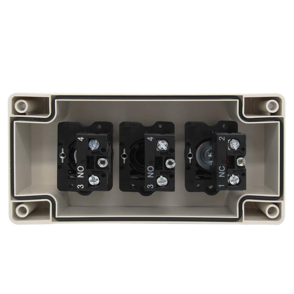 Up-Down Momentary Switch Control Red Mushroom Emergency Stop Button
