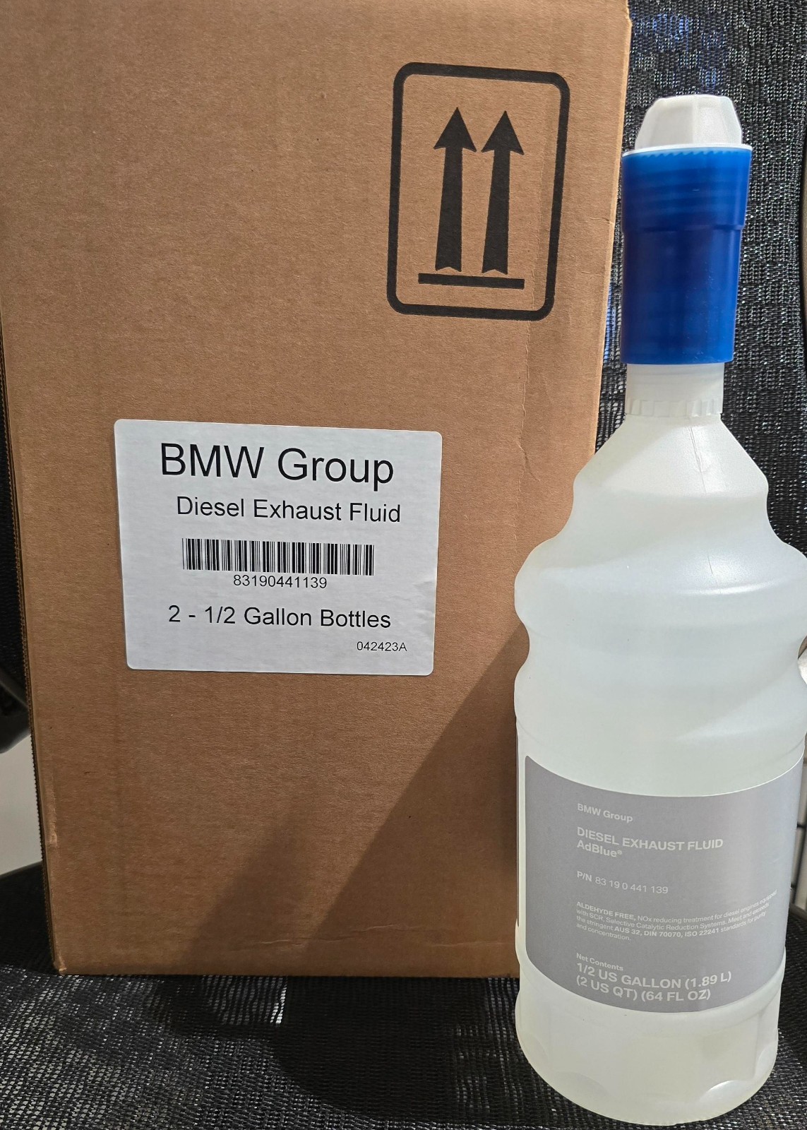 Genuine BMW Diesel Exhaust Fluid Adblue 83-19-0-441-139 For BMW Diesel Vehicles