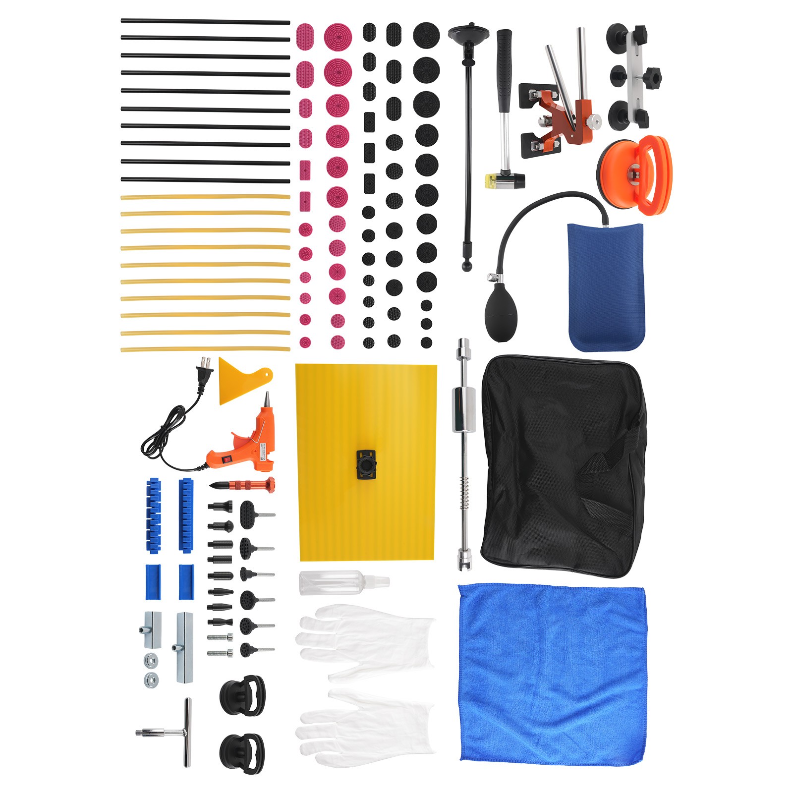 Car Body Dent Puller Bridge Lifter Tool Paintless Hail Remover Repair Kit