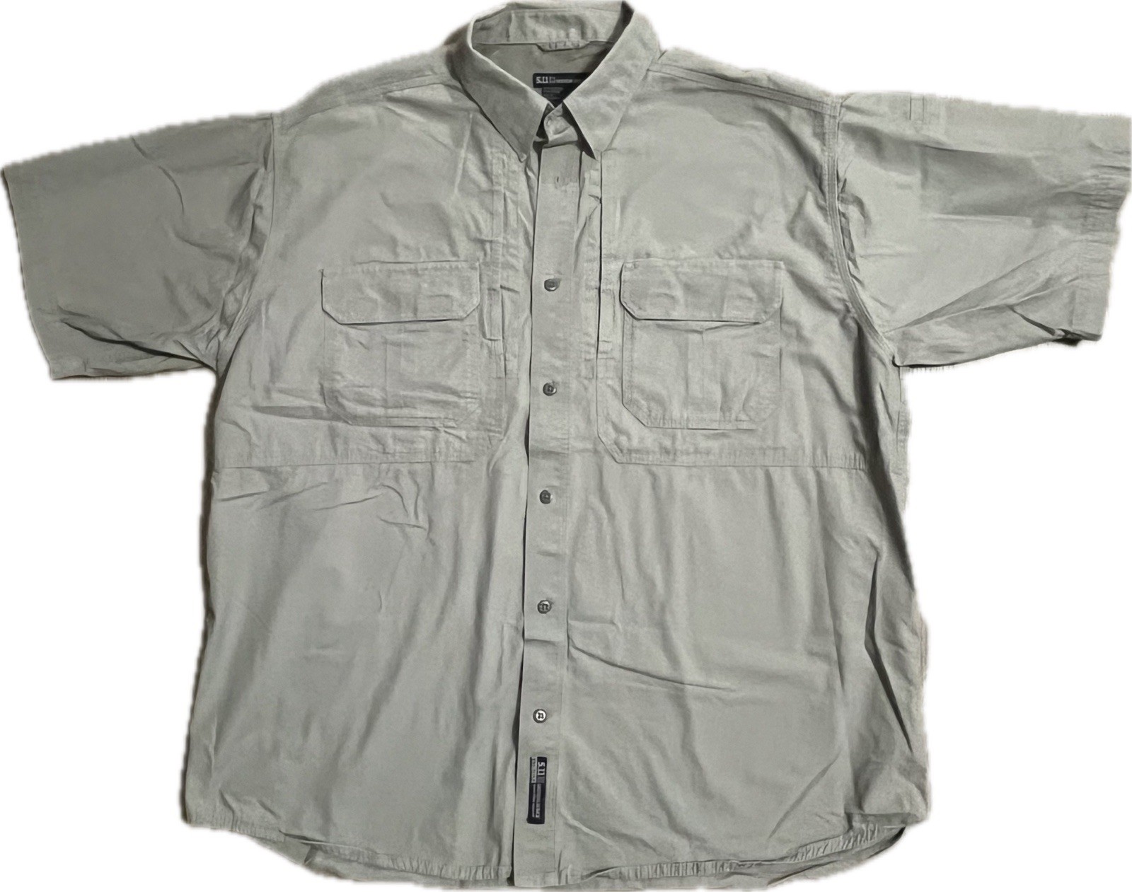 5.11 Tactical The Original Men's XL Khaki New Cotton Shirt Workwear Outdoor