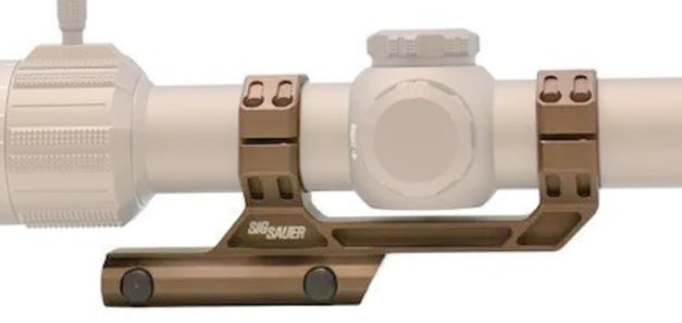SIG SAUER ALPHA- Scope Mounts, 30mm, 1.535in Height, Coyote, SOA20016