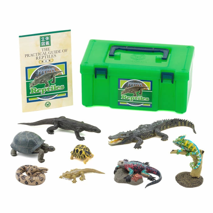 Colorata Realistic Reptile Real Figure Box from Japan Snakes Lizards Snakes New