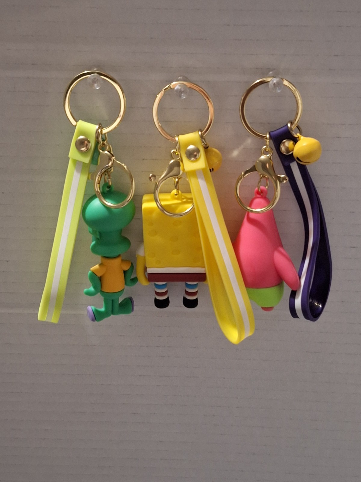 Spongebob Characters Keychain or Bag accessories 3 Characters