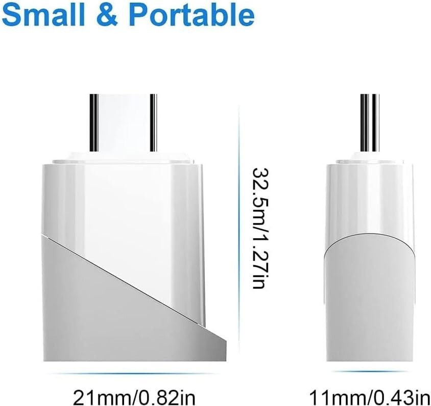 USB C TF Card Reader, Type C to TF Micro SD Card Reader, USB 2.0 OTG Memory Card