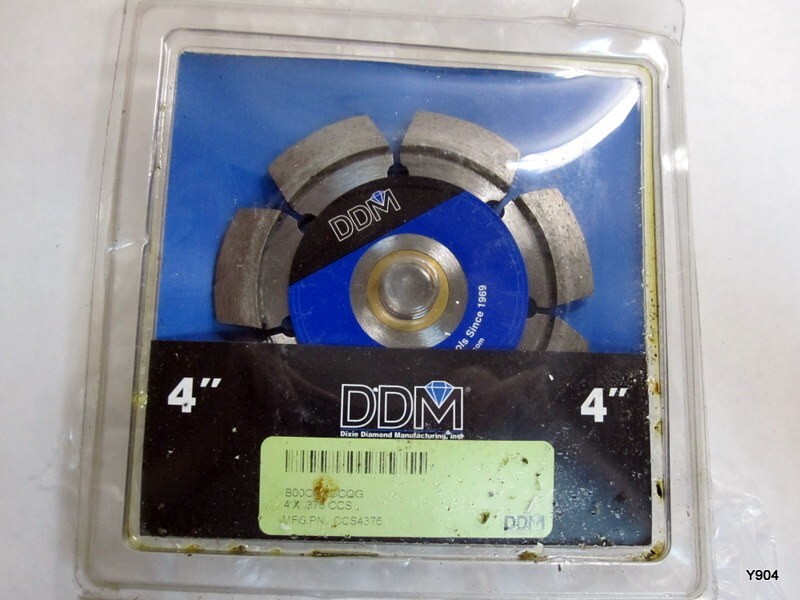 Dixie Diamond Premium Concrete Crack-Chaser Diamond Blade, 4" Diameter