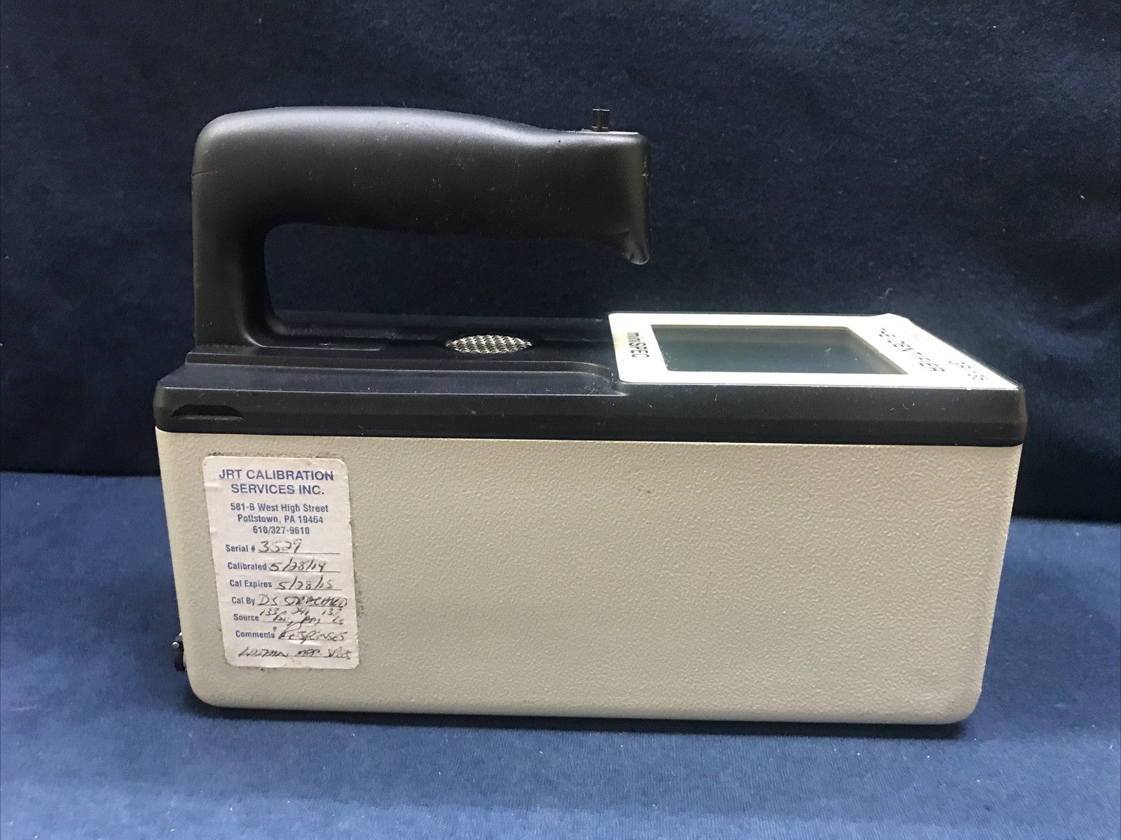 Mini Spec GR-135 The Identifier Exploranium with/Case