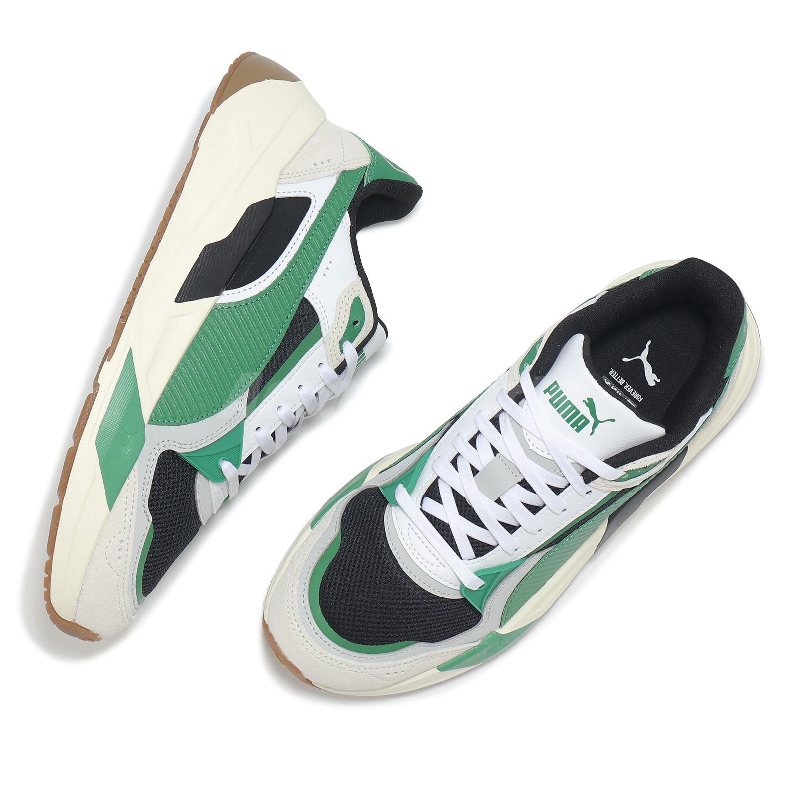 Puma Trinity 2 Black Archive Green White Men Lifestyle Casual Shoes 400230-03