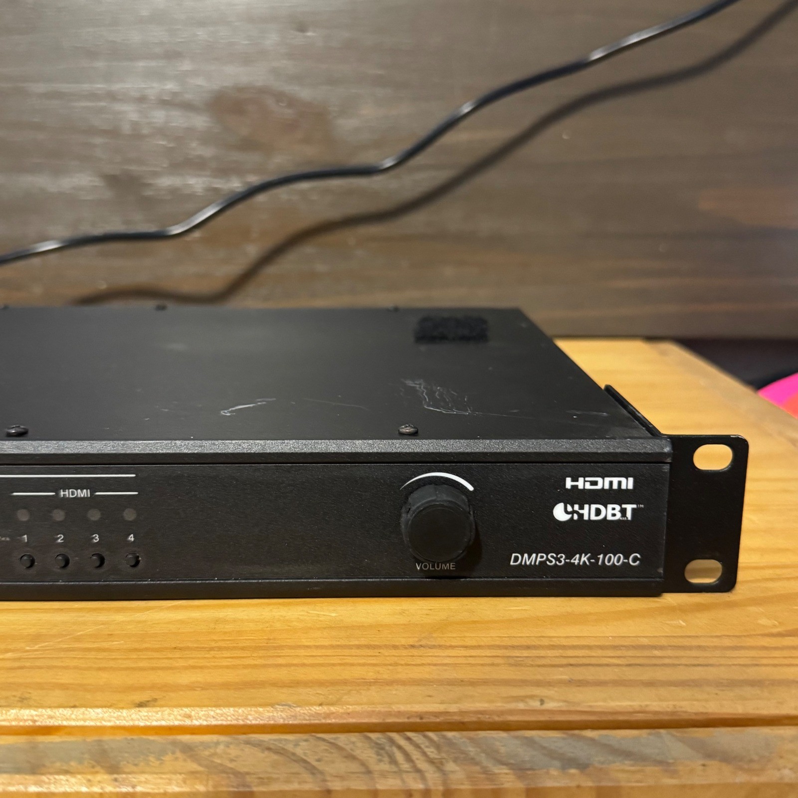 Crestron DMPS3-4K-100-C 3-Series 4K DigitalMedia Presentation System Black Good