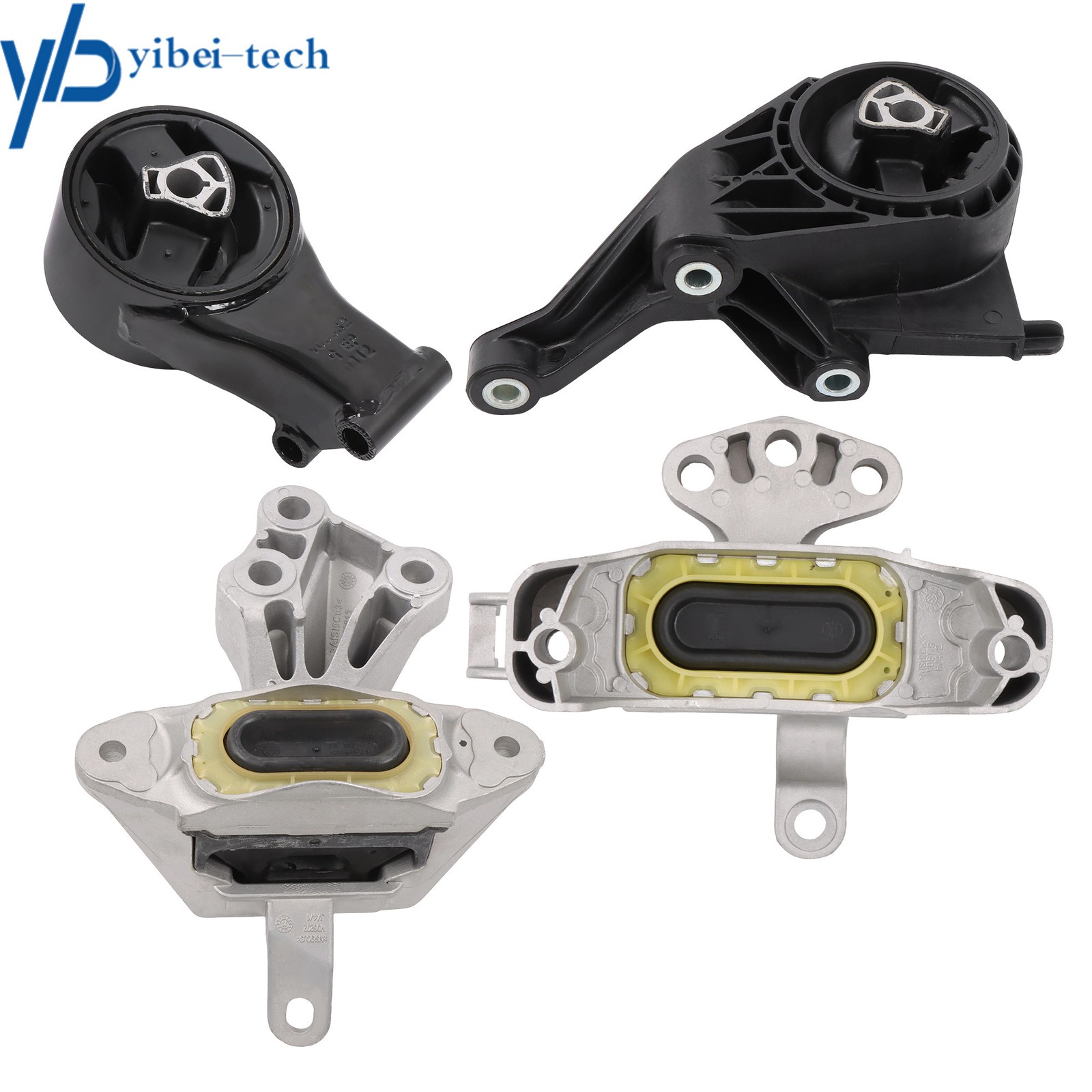 4PCS Engine & Trans Mount Set Fit for Chevrolet Cruze 2011-2016 1.8L Auto Trans
