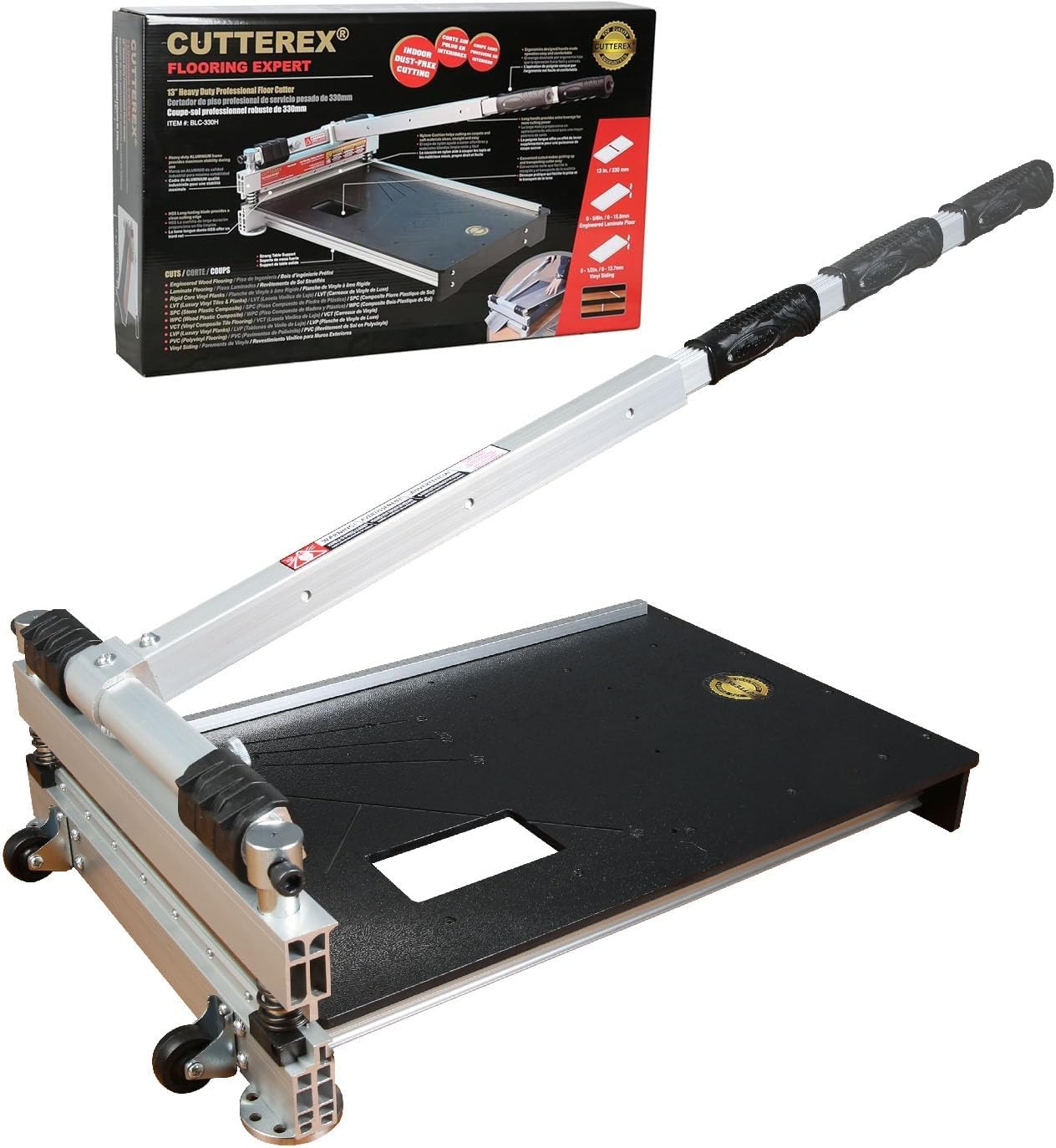 Heavy Duty 13" Professional Laminate Floor Cutter,Vinyl Floor Cutter