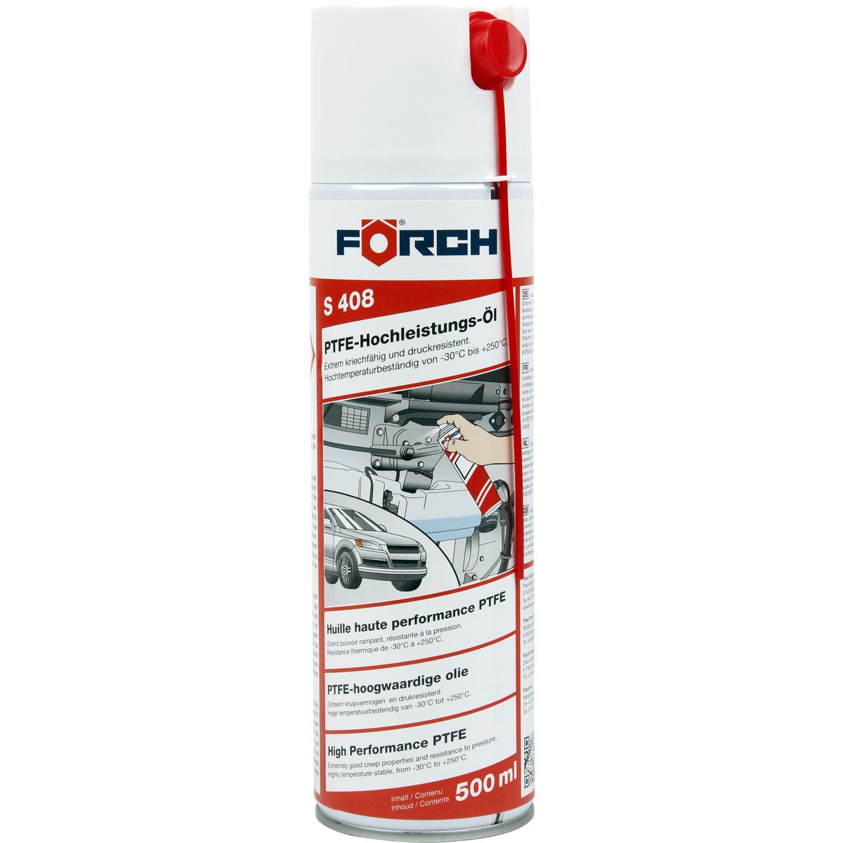 PTFE high performance oil S408 Förch 5000 ml 65205575