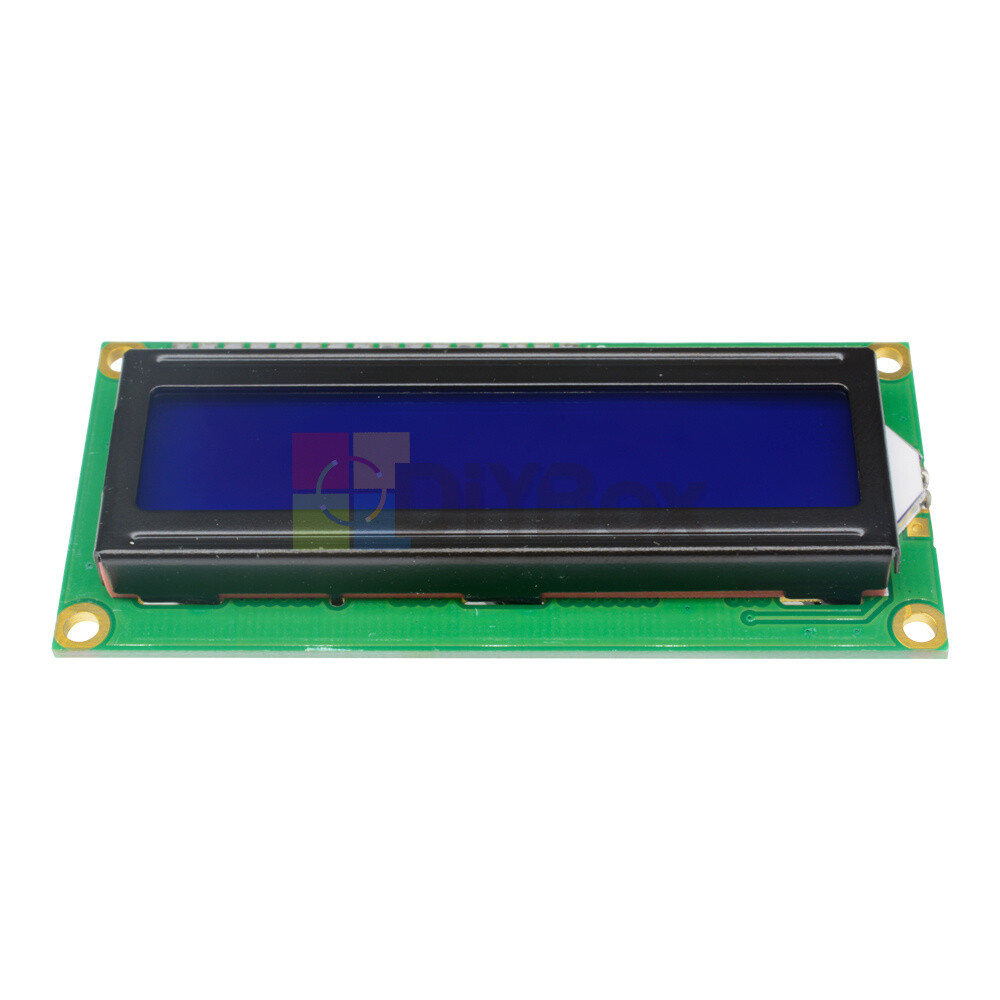 IIC/I2C/TWI/SP​​I Serial Interface 16X2 Character Blue 1602 LCD Display Module