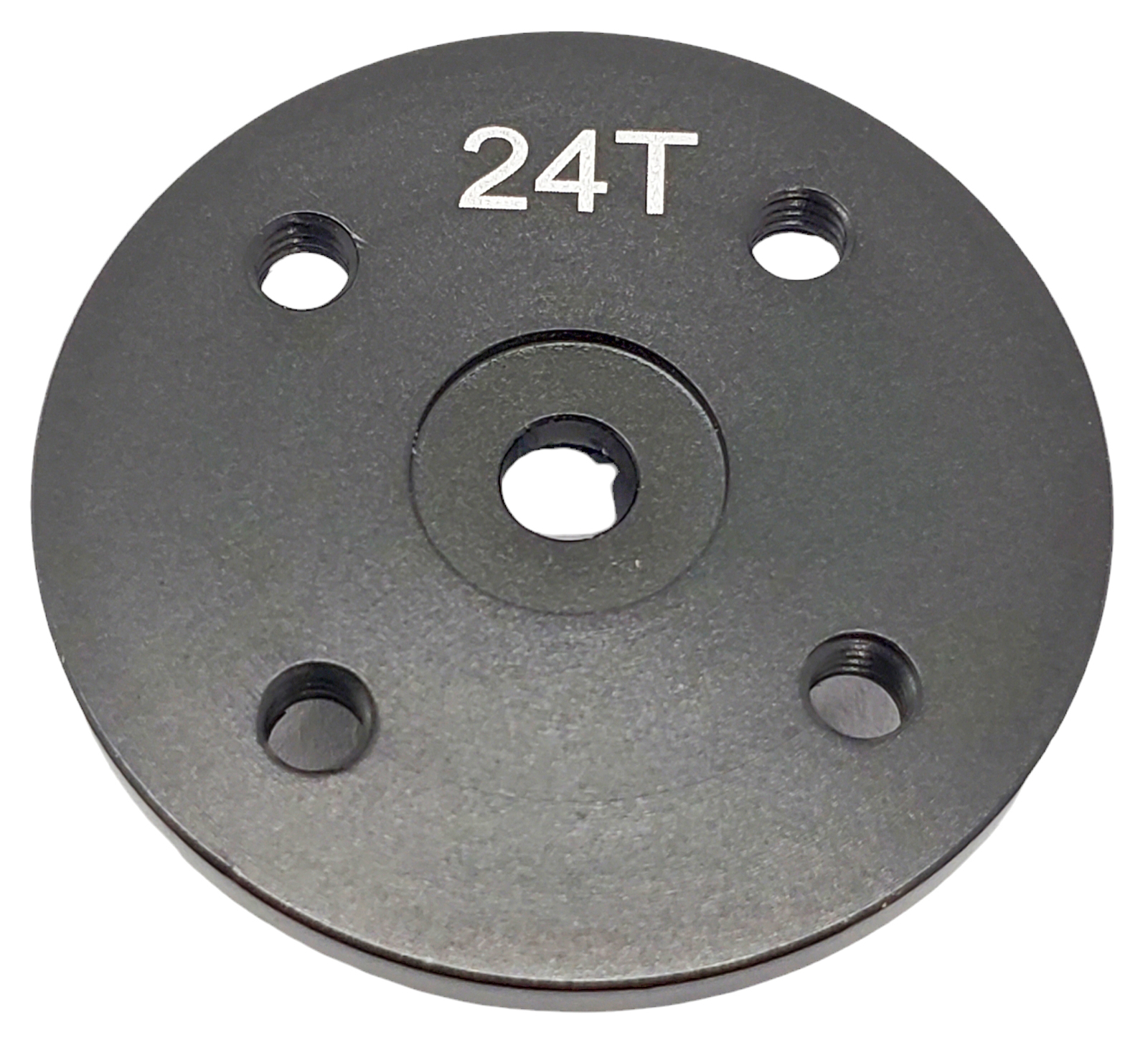 NHX RC Round Aluminum Servo Horn -24T - Black