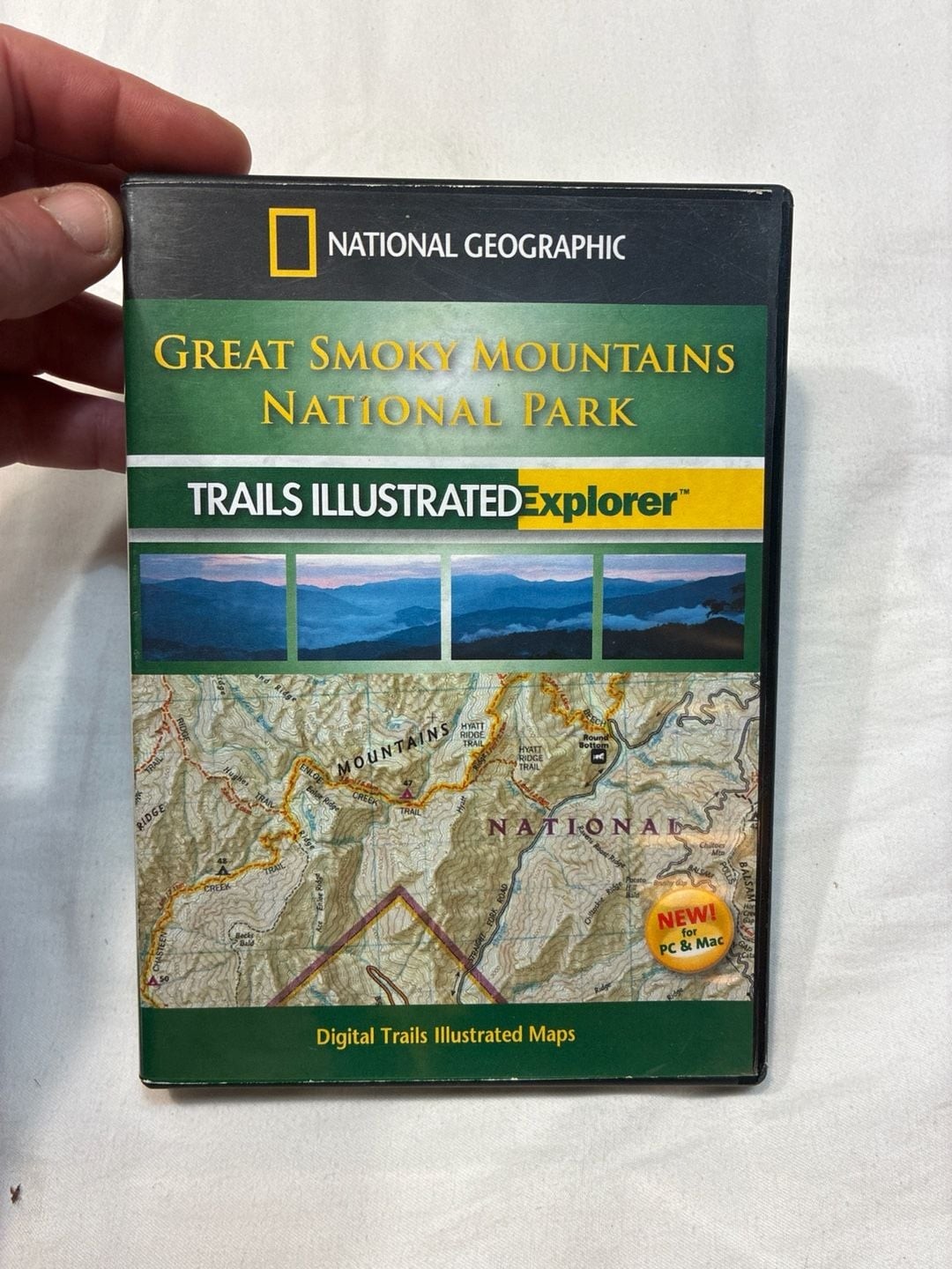 National Geographic Great Smoky Mountains National Park Trails Illustrated Explo