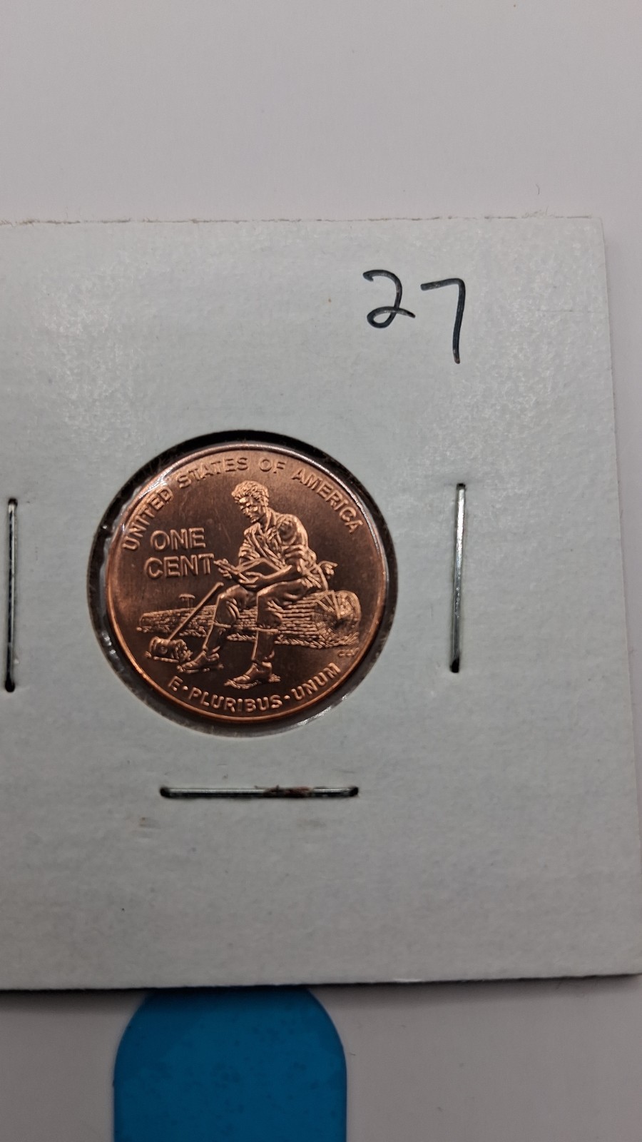 2009 P Gem Proof Formative Years Lincoln Bicentennial Cent