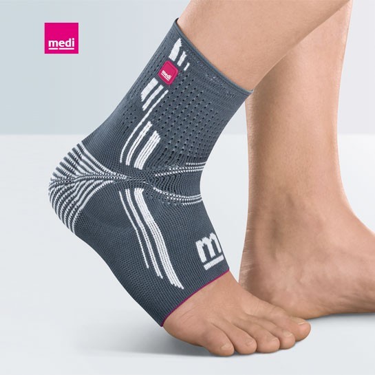 FGP M508 ELASTIC ANKLET WITH SILICONE SUPPORT LEVAMED 508
