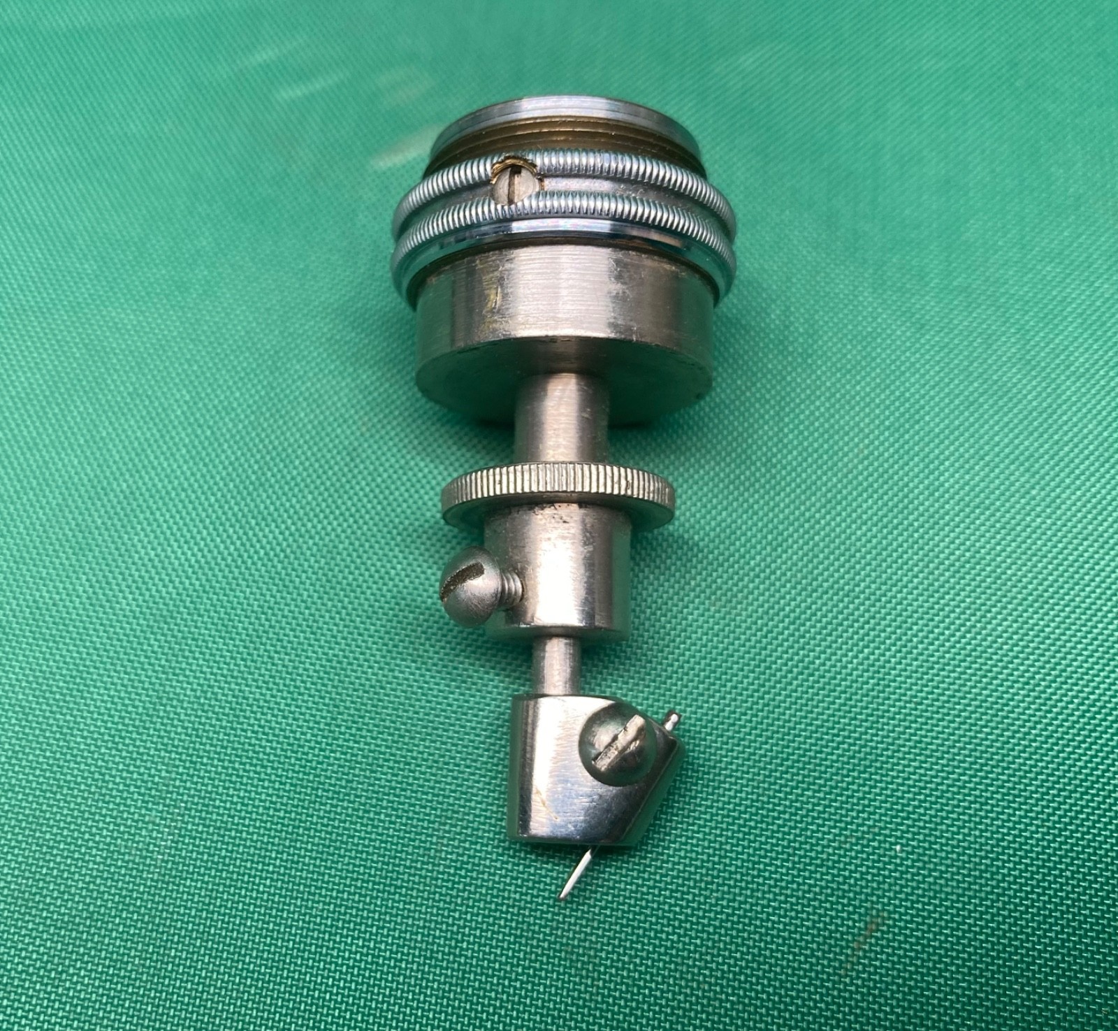 Vintage Thomas Sheaf Microscope Object Localizer Scribe Circle on Cover Glass