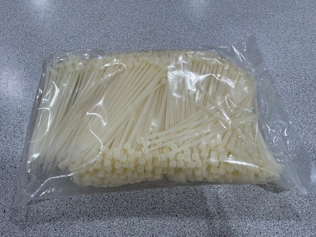 L5-40 Cable Ties, 5.75" Lgth, 0.13" Width,40lb Tensile strength,Natural,1000/bag