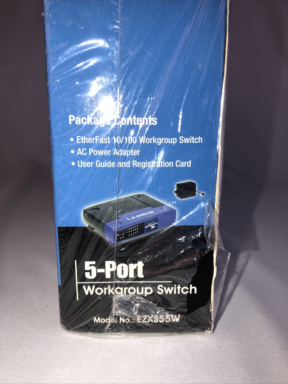 Linksys EtherFast 10/100 5-Port Workgroup Switch EZXS55W
