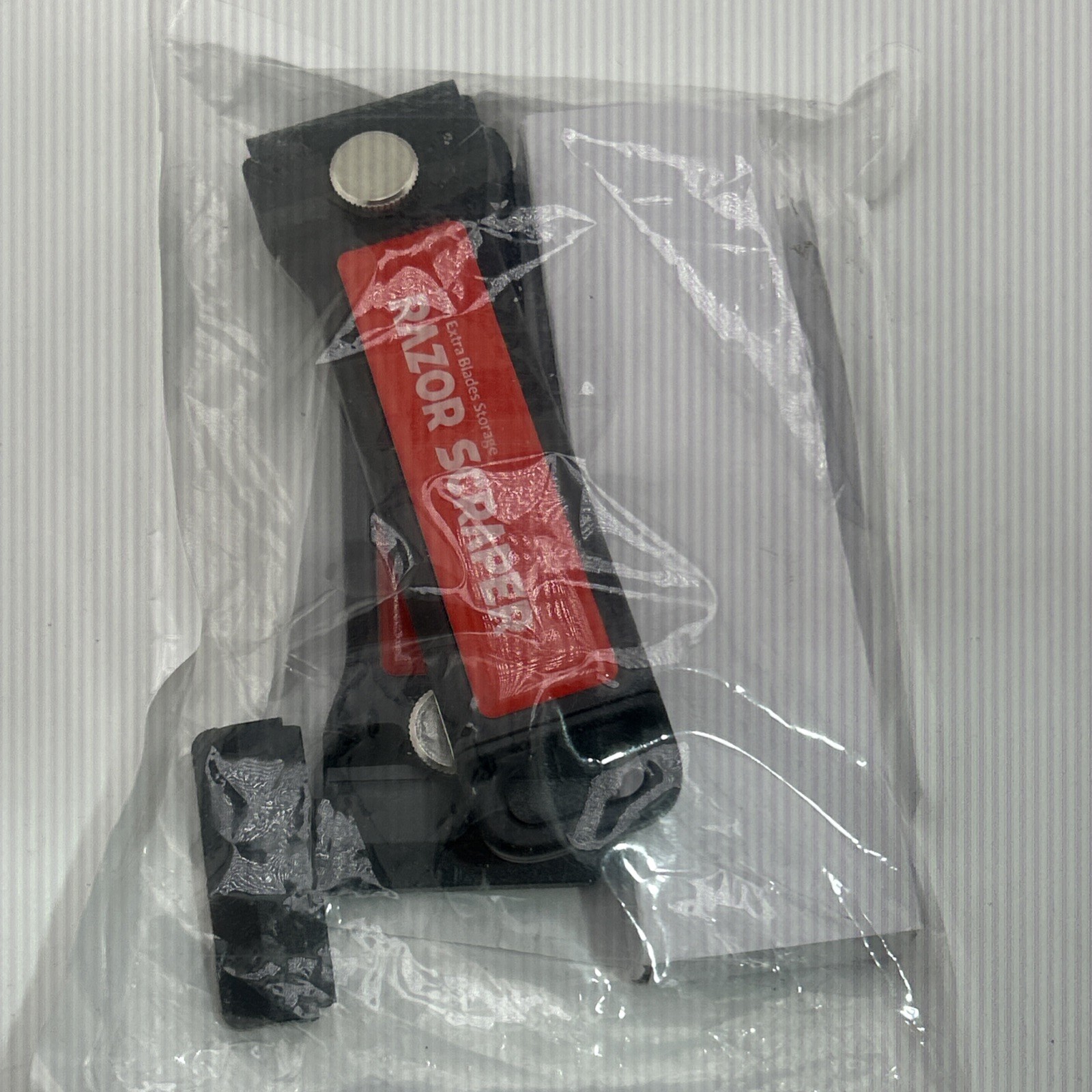 Plastic Razor Blade Scraper Tool with Blade Container 2PCS Razor Scraper