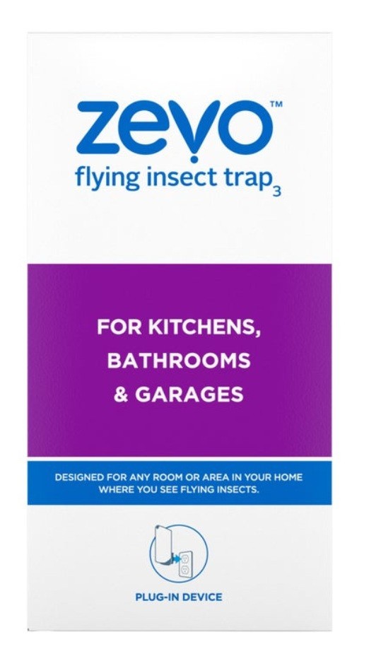 Zevo Flying Insect Trap Starter Kit, 2 Devices + 6 Refills