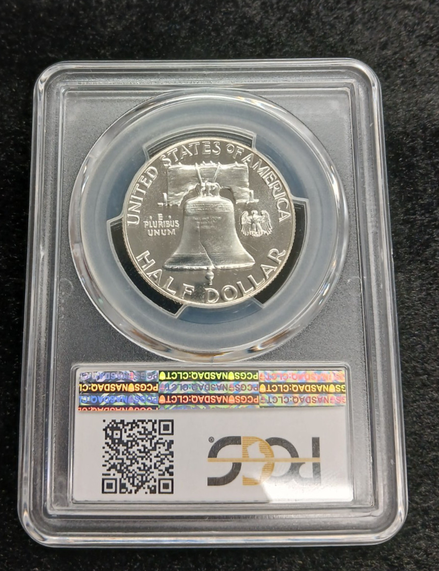 1956 50C PCGS PR67 TYPE 2 Franklin Half Dollar TP 10322