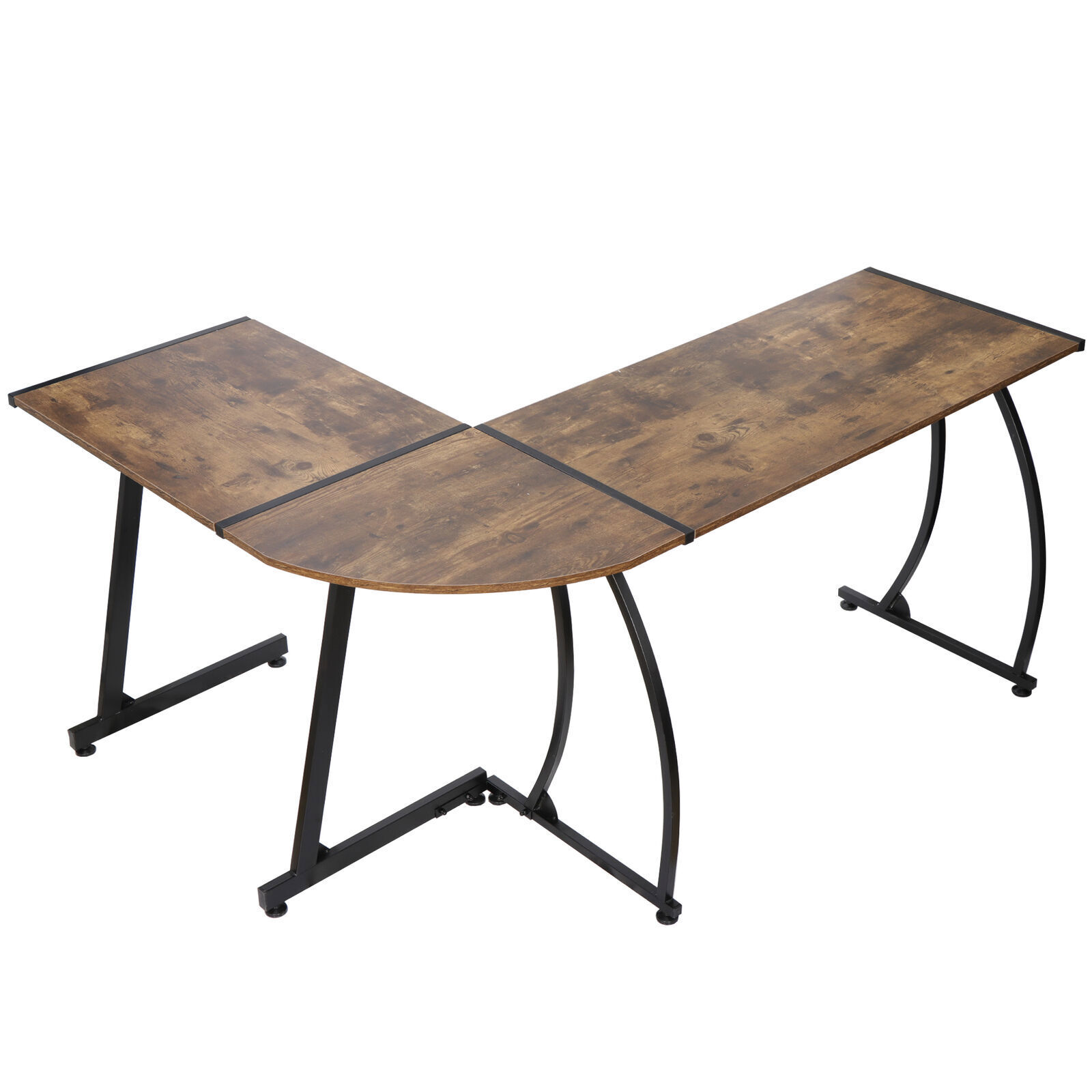 Corner Computer Gaming Laptop Table Workstation L Shaped Desk Home Office