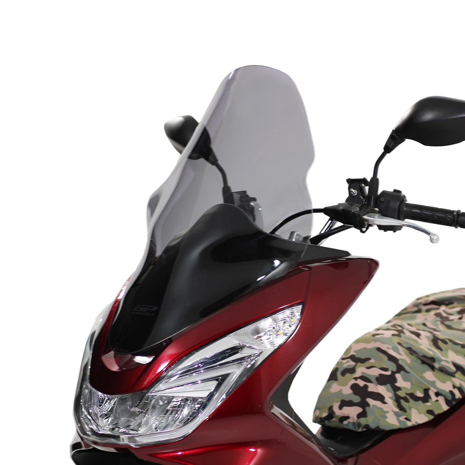 GP Kompozit Windshield Windscreen Smoked For Honda PCX125 / PCX150 2014-2017